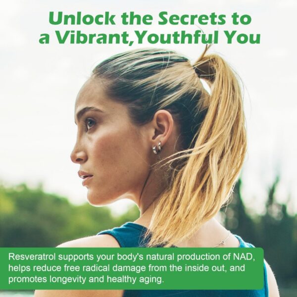 Frasco VitaCosmoX NAD+ resveratrol