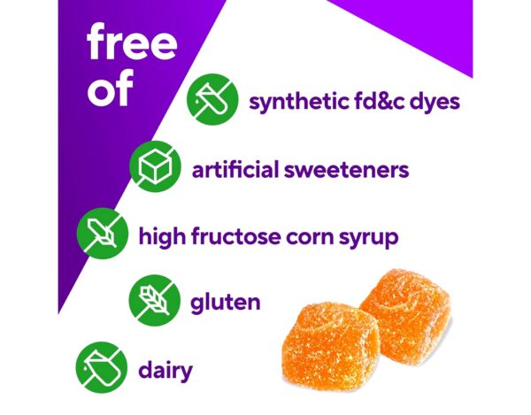 Frasco gomitas vitafusion para apoyo inmunológico diario