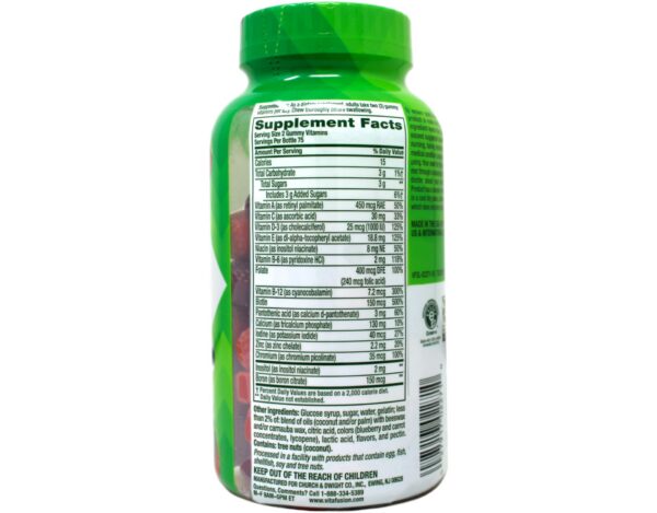 Caja de Vitafusion gomitas