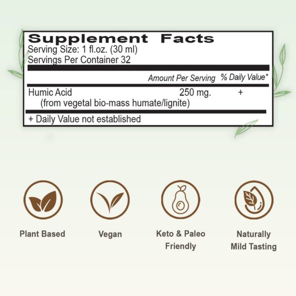 Líquido humico de color claro
