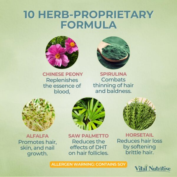 VITAL NUTRITIVE vitaminas para cabello más fuerte