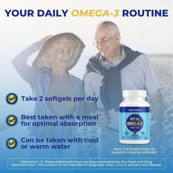 Caja de Omega 3 con etiqueta