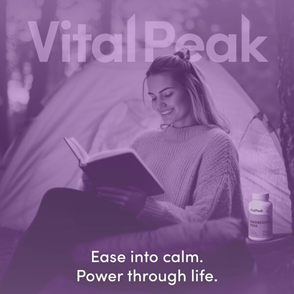 Vista lateral del envase Vital Peak