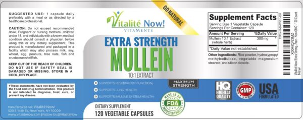 Detalle de extracto 10:1 en etiqueta