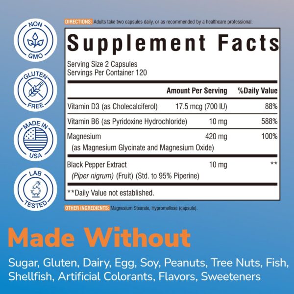Version 1.0.0 Resumen de nutrientes de Vitalibre