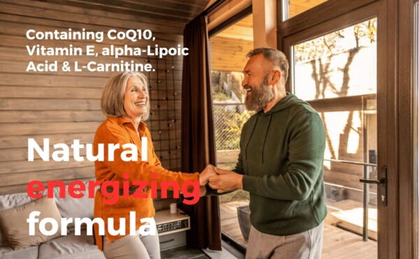 Botella de cápsulas VitalRemedyMD CoQ10 y más