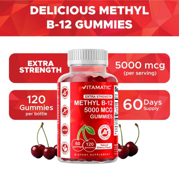 Gomitas Vitamatic B12 en superficie