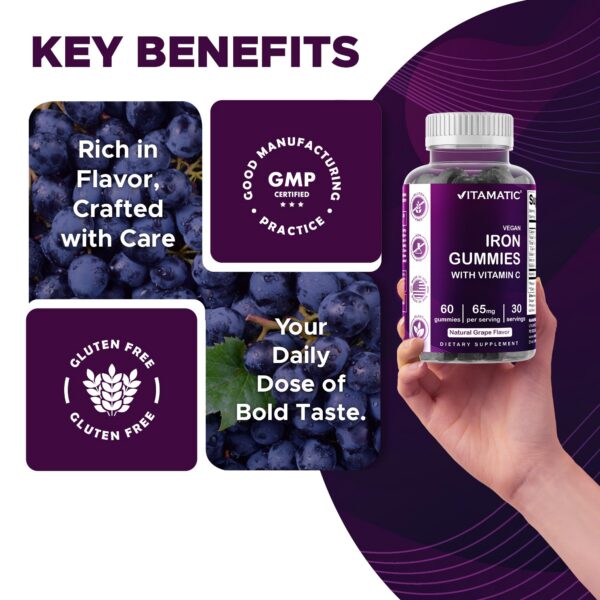 Frasco con etiqueta y gominolas