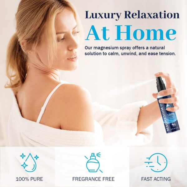 Aplicación del spray sobre la piel