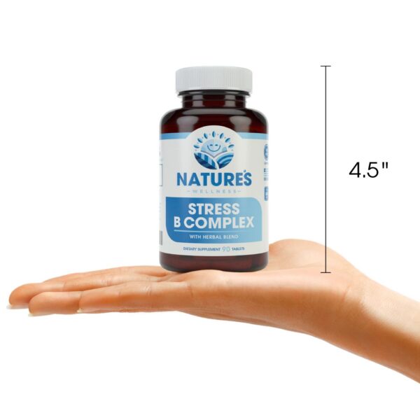 Vitamin B Complex tabletas suplemento naturaleza bienestar