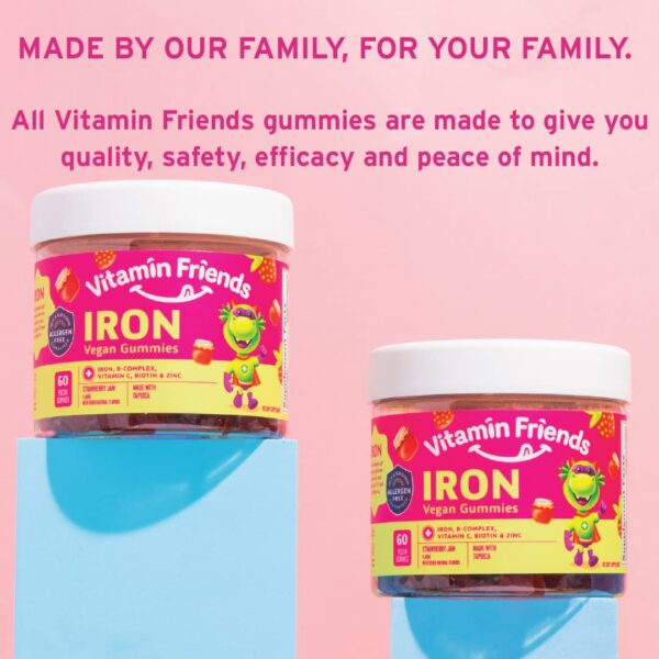 Version 1.0.0 Etiqueta lateral Vitamin Friends gominolas