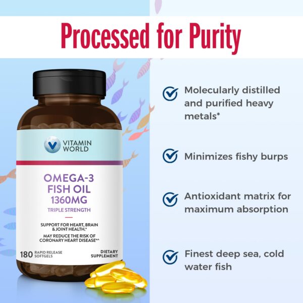 Etiqueta sin gluten en Omega-3 Fish Oil
