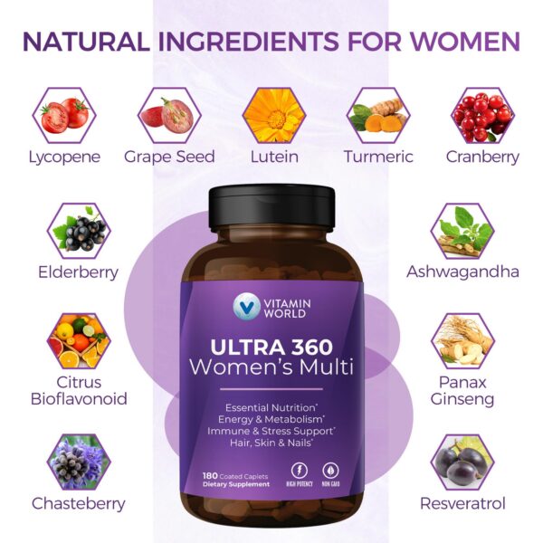 Version 1.0.0 Vitamin World suplemento con colágeno y hierbas