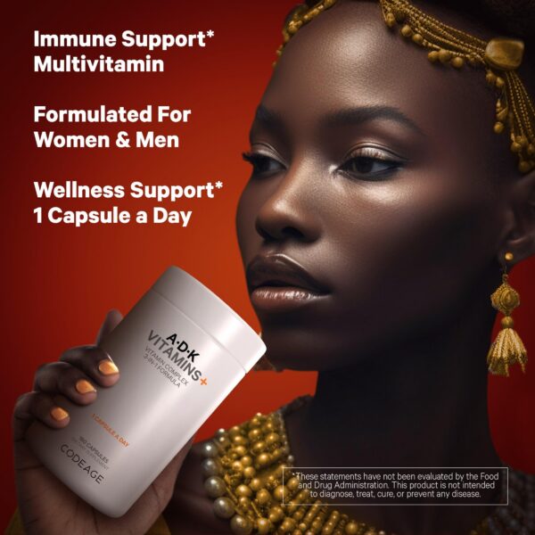 Vitamina ADK Codeage para salud ósea