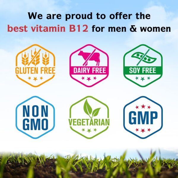 Paquete vitamina b12 Innate Vitality 5000mcg vegano