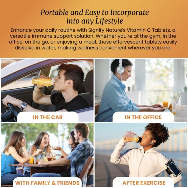 Version 1.0.0 Tabletas efervescentes signo vital para sistema inmune fuerte