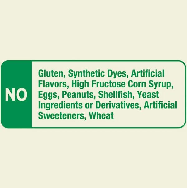 Version 1.0.0 Detalle de la fórmula sin azúcar