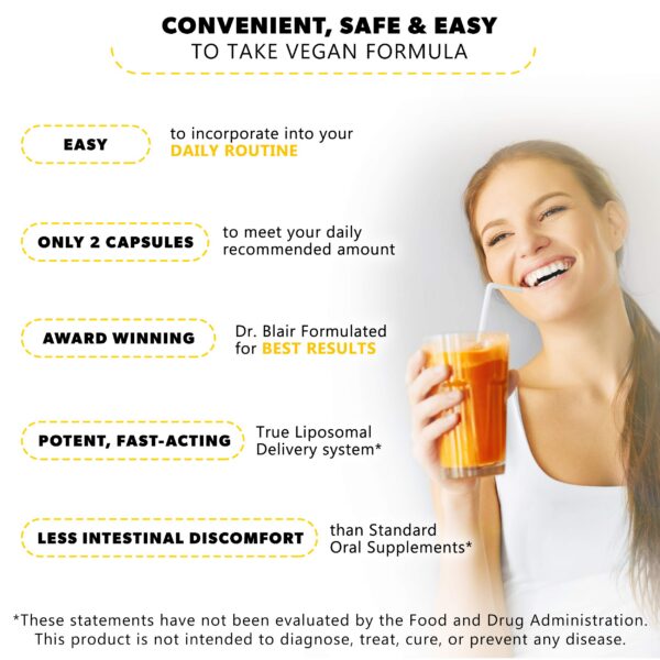 Vitamina c liposomal ATLANOVA cápsulas con tecnología CELLg8