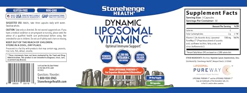 Vitamin C liposomal Dinámica con fosfolípidos de girasol no genético