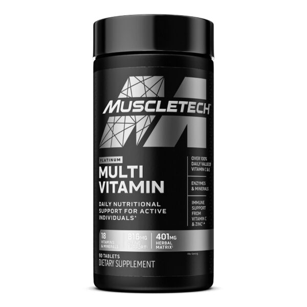 Instrucciones y advertencias MuscleTech Clear Muscle multivitamínico