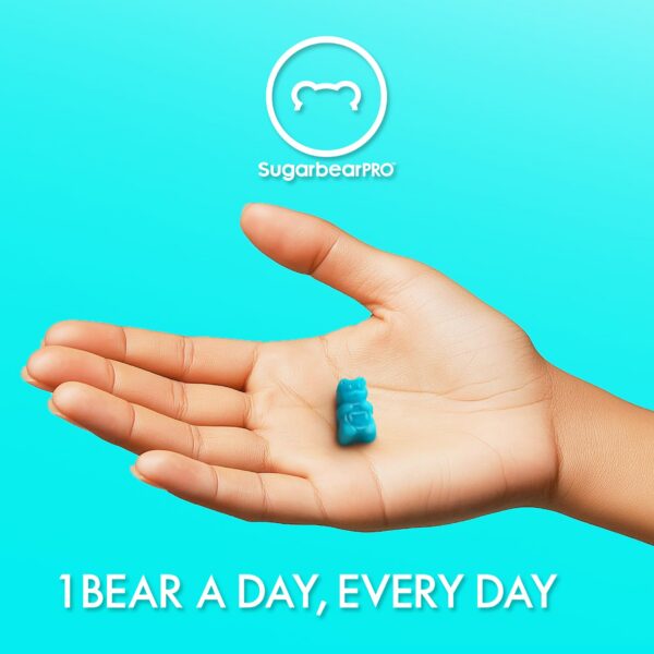 Vitamina para cabello Sugarbear gomitas veganas cuerpo sano