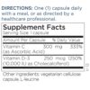 Vitamina D3 alta potencia Metabolic Maintenance 60 cápsulas frasco