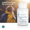 Vitamina d3 biogena suplemento natural vegano 60 cápsulas