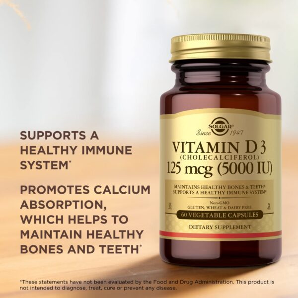 Vitamina D3 cápsulas no GMO y sin lácteos