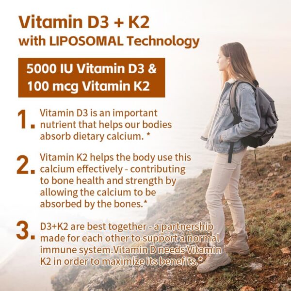 Vitamina d3 k2 mk7 para metabolismo calcio oppuland