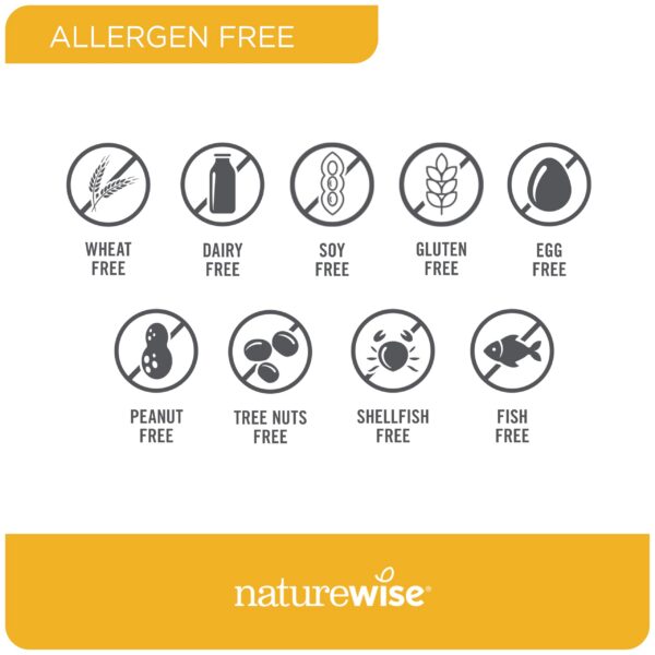 Vitamina D3 Vegana NatureWise logo marca