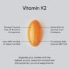 Version 1.0.0 Vitamina K2 MK7 Sports Research suplemento sin OMG vegano