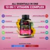 Vitamina Nutraharmony cápsulas veganas complejo B