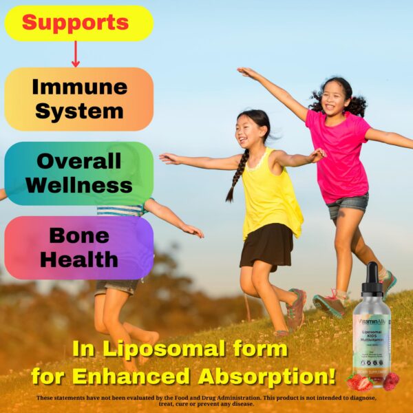 Etiqueta de ingredientes Vitaminally liposomales