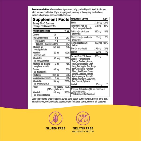 Vitaminas Alive para mujeres, paquete de 75 unidades