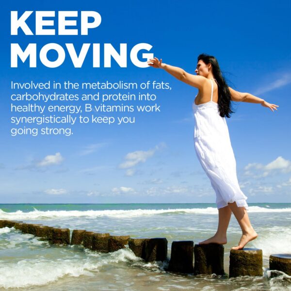 Vitaminas B complejas KAL masticables sin azúcar con xilitol y stevia