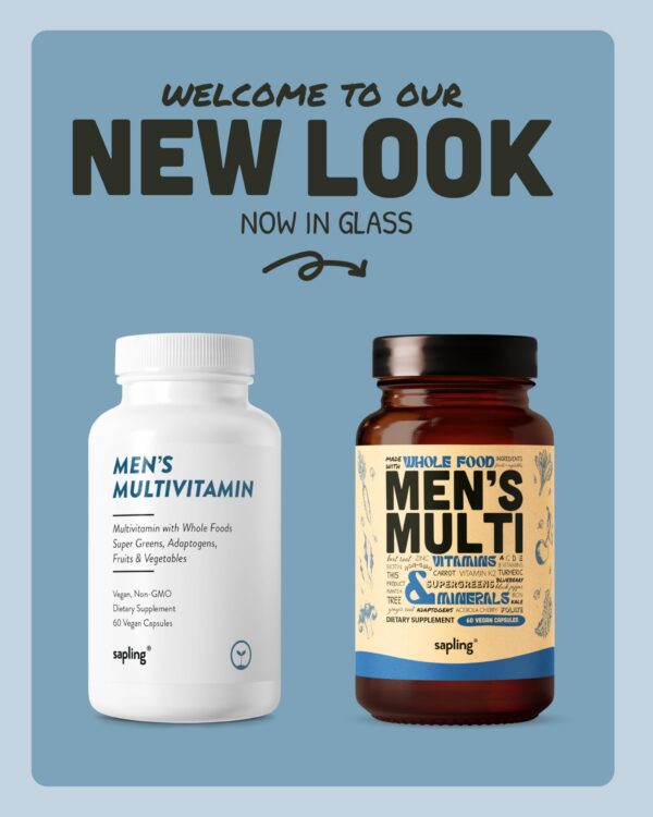 Version 1.0.0 Vitaminas B complejas y suplementos orgánicos Sapling