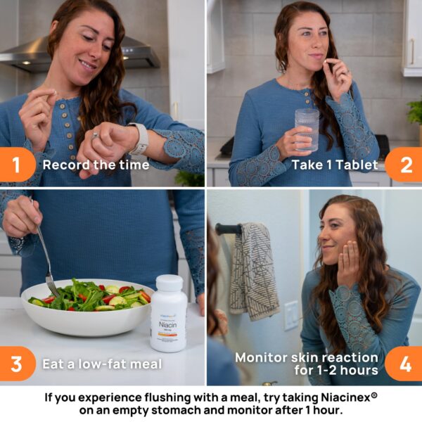 Version 1.0.0 Vitaminas b3 tabletas niacinex liberación sostenida veganas