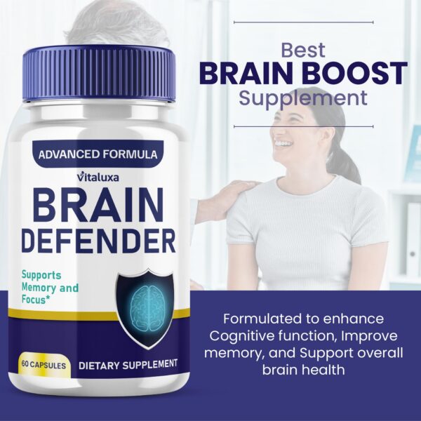 Version 1.0.0 Pastillas Brain Defender para soporte cerebral y de memoria