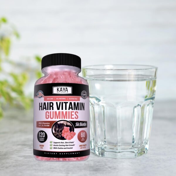 Version 1.0.0 Vitaminas para cabello uñas piel Kaya Naturals gominolas