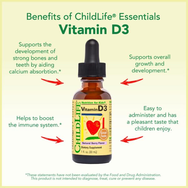 Vitaminas ChildLife con ingredientes naturales para sistema inmune fuerte