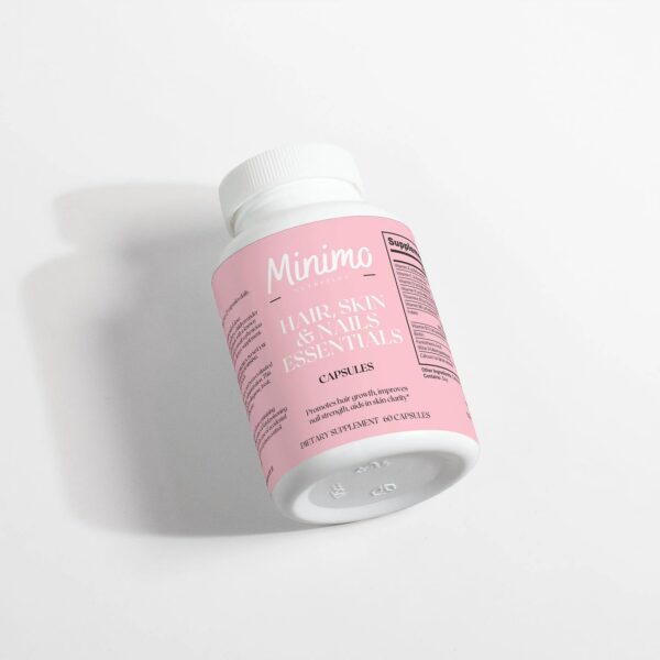 Vitaminas para crecimiento saludable de cabello piel y uñas