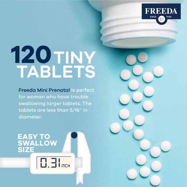 Vitaminas FREEDA Mini para embarazo saludable