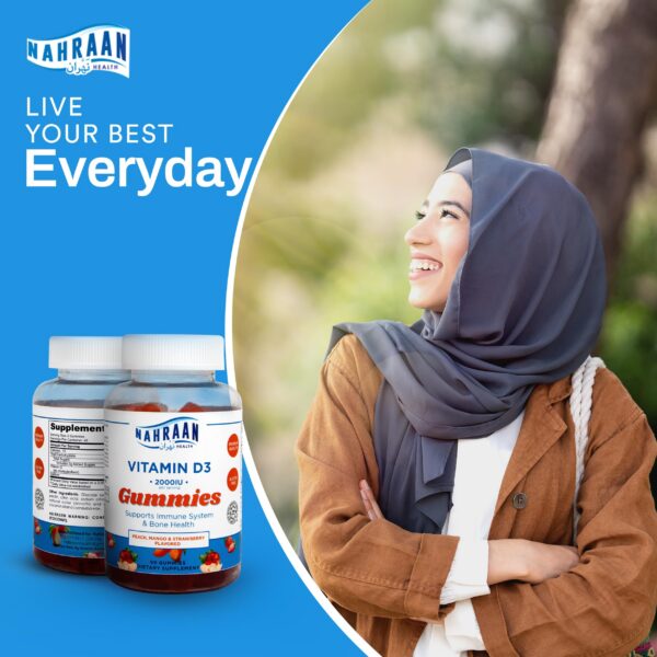 Vitaminas halal confiables y puras NAHRAAN HEALTH