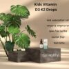 Vitaminas líquidas D3 K2 Go Healthy para crecimiento y salud