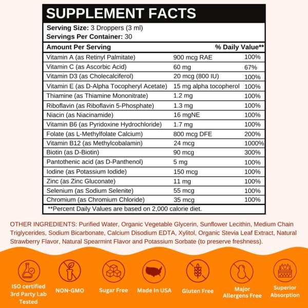 Vitamina y minerales para la salud de mujeres mayores