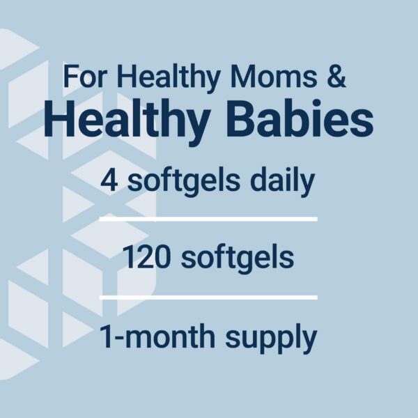 Vitaminas prenatales con DHA y colina Life Extension