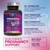 Vitaminas prenatales con hierro y DHA Nature's Nutrition