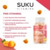 Vitaminas veganas SUKU para alivio PMS sin lacteos ni huevo