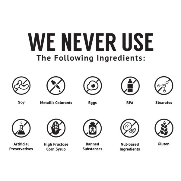 Etiqueta frontal VitaMonk Clean EAA