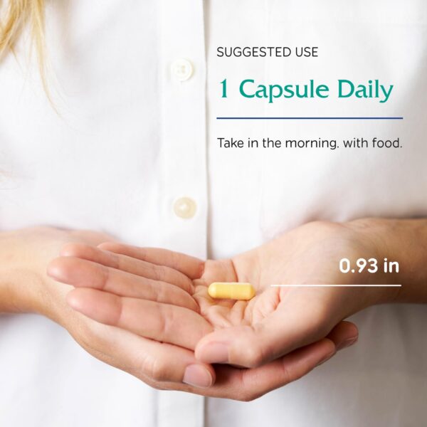 Detalle de D3, CoQ10 y ácido alfa-lipoico en etiqueta